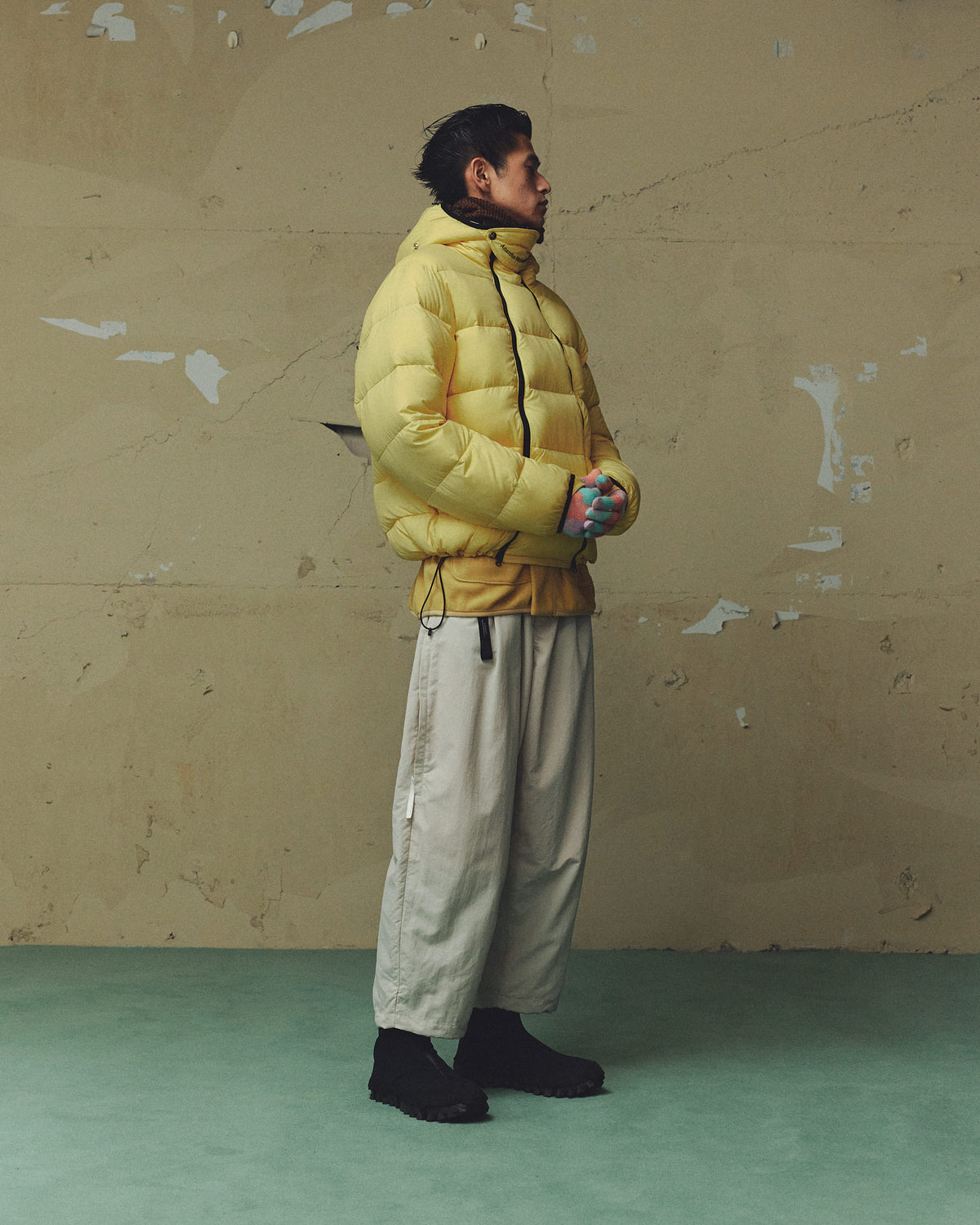 4 Zips Down Parka