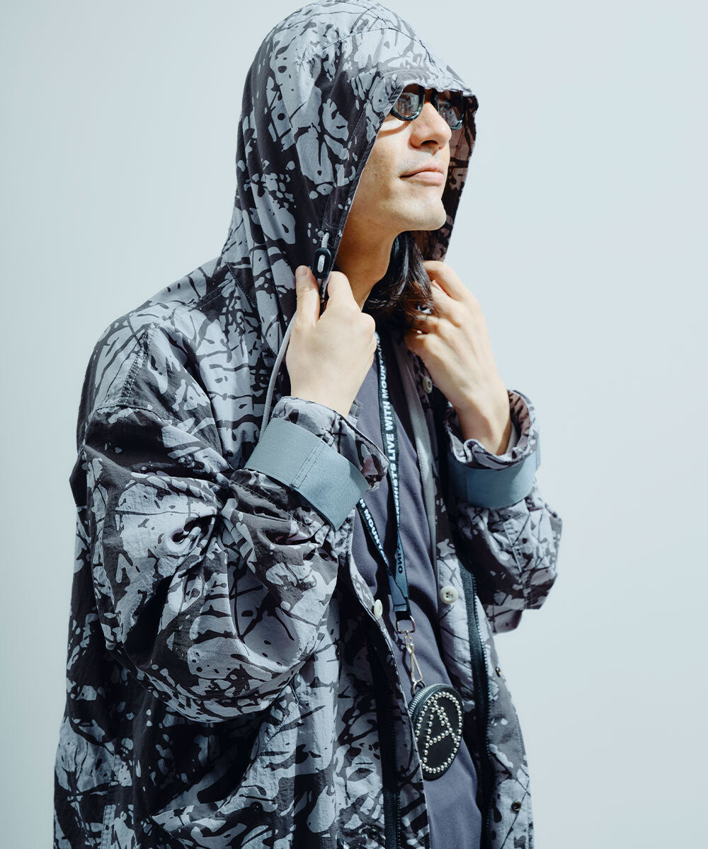 未使用 MOUNTAIN RESEARCH マウンテンリサーチ Splatrail Parka MTR4247 26SS モッズコート 撥水加工 日本製 グレー S-M 71015157 Splatrail Parka – MOUNTAIN RESEARCH