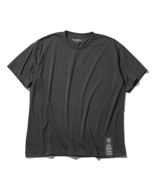Punctured Letters Q.D. Tee