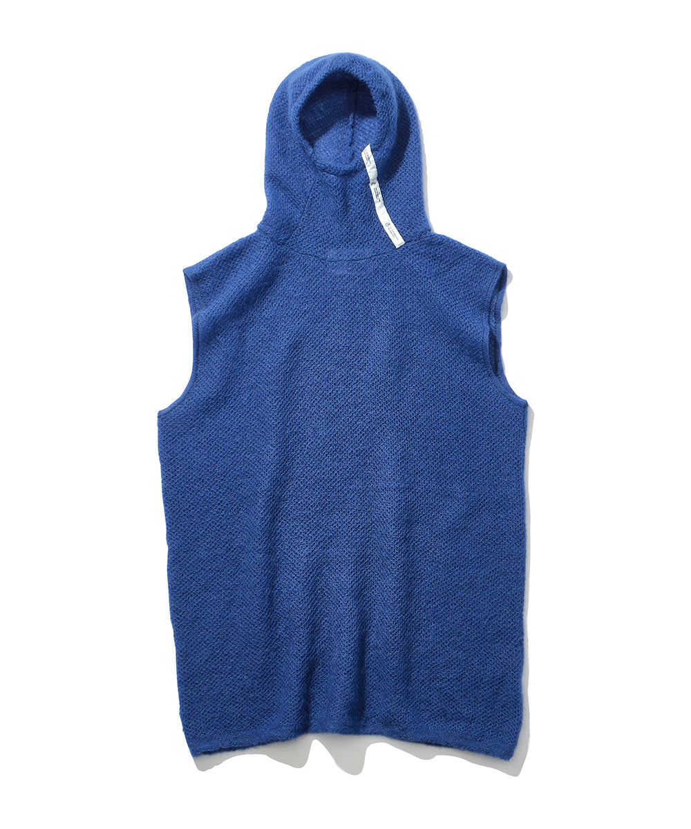 Mohair Hoody Vest