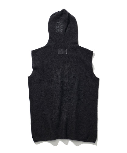 Mohair Hoody Vest