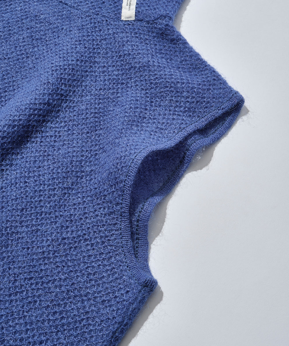 Mohair Hoody Vest