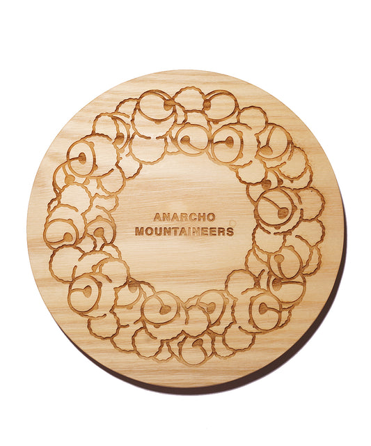Wood Lid (for Bowl) w/Bear