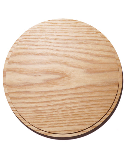 Wood Lid (for Plate)  w/Bear