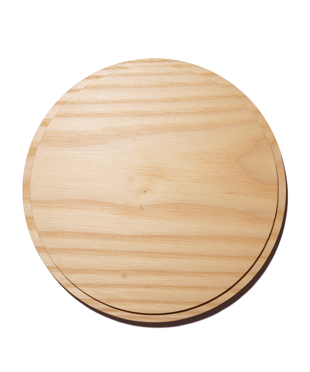 Wood Lid (for Bowl) w/Bear