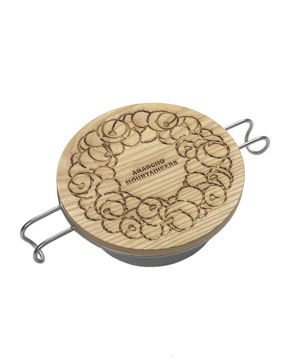 Wood Lid (for Solo) w/Bear
