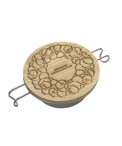 Wood Lid (for Solo) w/Bear