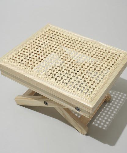 Rattan Ottoman