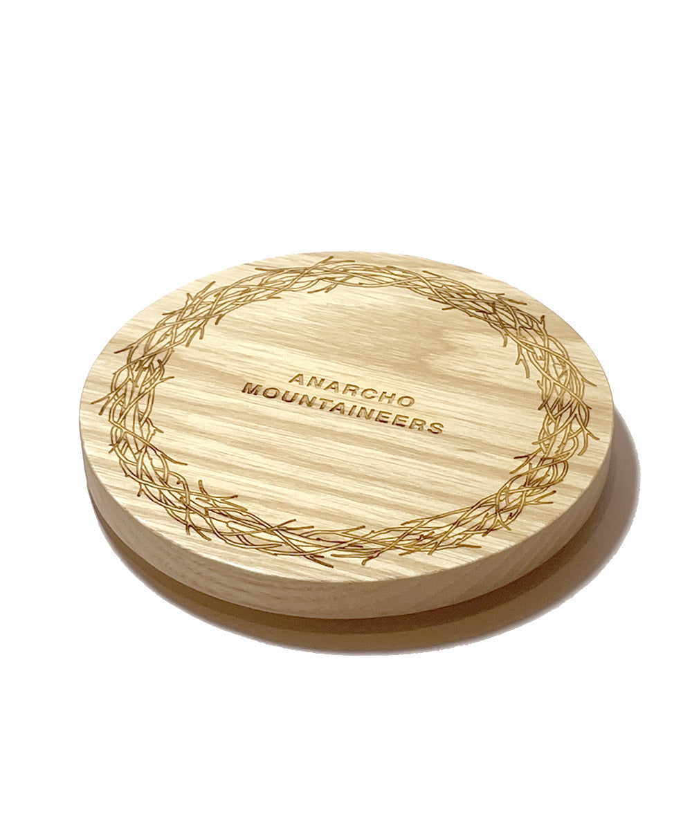 Wood Lid (for 1/2 Pt.)