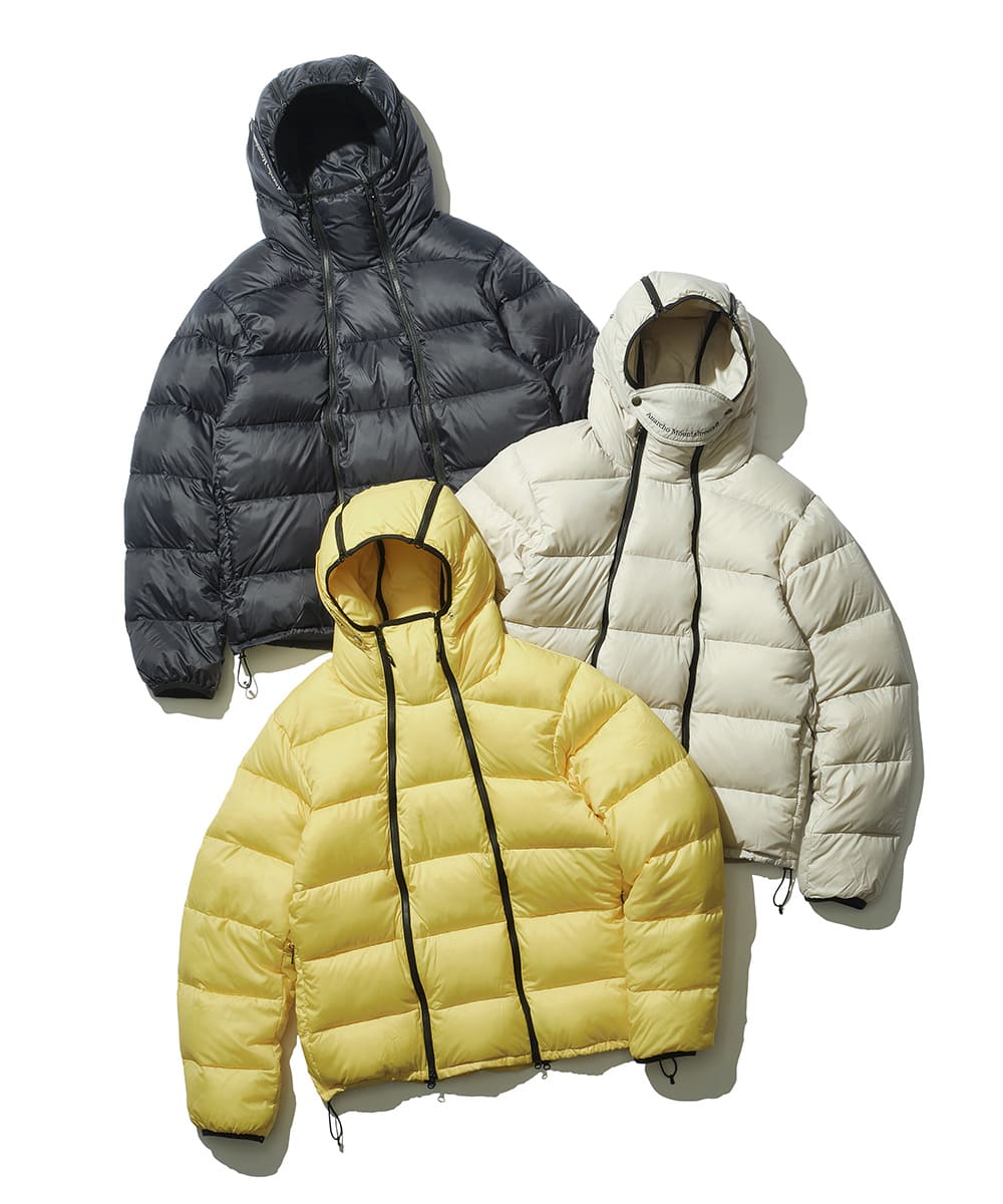 4 Zips Down Parka