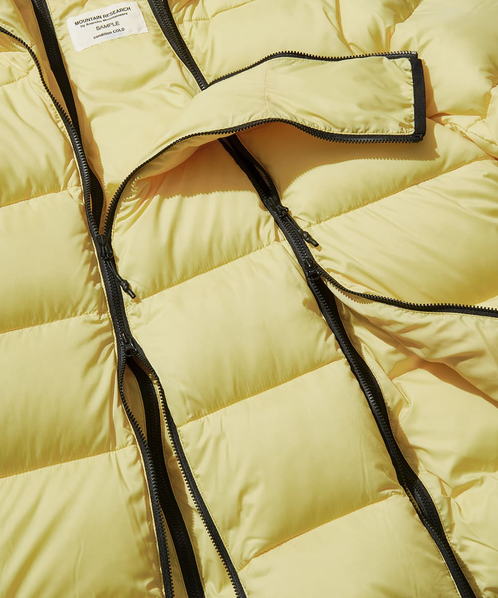 4 Zips Down Parka