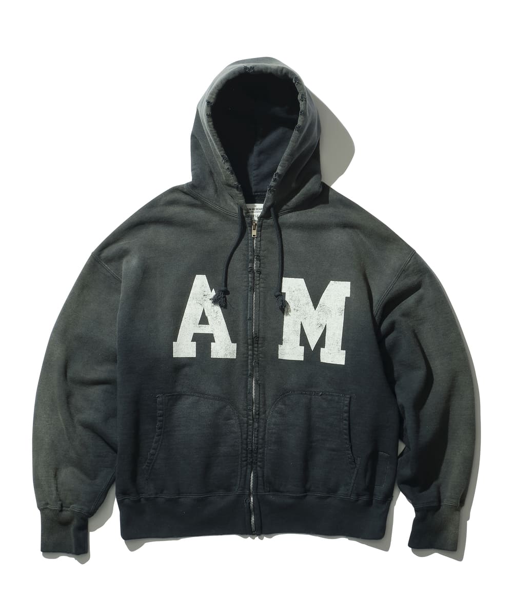 Bow Wow Zip Hoodie Aging "A.M."