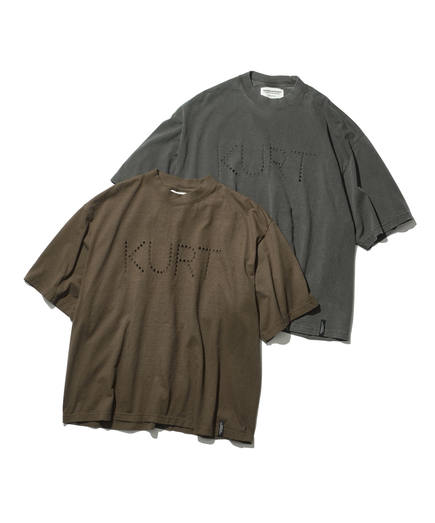 Punctured Letters Tee "Kurt"