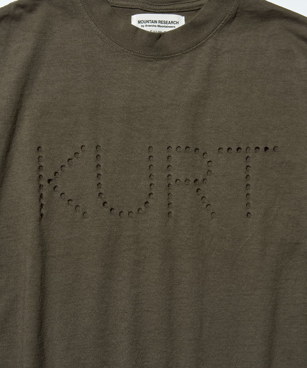 Punctured Letters Tee "Kurt"