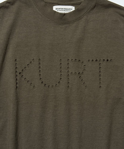 Punctured Letters Tee "Kurt"