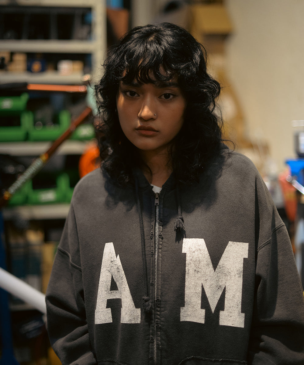 Bow Wow Zip Hoodie Aging "A.M."